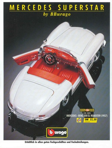 Bburago werbeseite mercedes - werbeseite,,